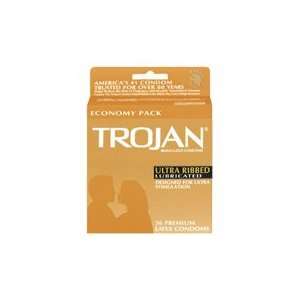  Trojan Ribbed   Lubricated Condoms, 36 pack Health 