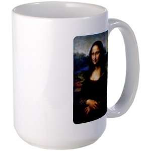 Large Mug Coffee Drink Cup Mona Lisa HD by Leonardo da Vinci aka La 