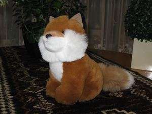 Morbidelli Asti ITALY Plush FOX Stuffed Animal  