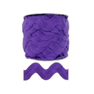  Cheep Trims Ric Rac Jumbo 1 13/32 Purple Arts, Crafts 
