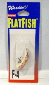 Wordens F4 Brown Trout Flatfish Fishing Crankbait Lure  