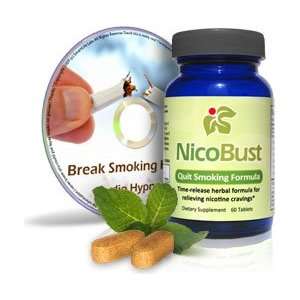  NicoBust Stop Smoking Pills + Quit Smoking  Audio 