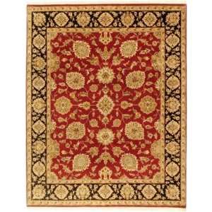 Due Process Kendra Kashan Red Midnight Blue 6 X 9 Area Rug  
