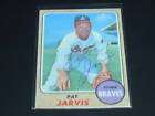 1968 Topps BB 134 Pat Jarvis Braves  