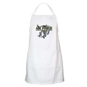  Apron White US Air Force with Planes and Fighter Jets with 