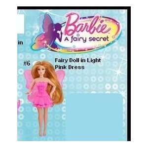  Happy Meal Barbie A Fairy Secret Doll in Light Pink Dress 