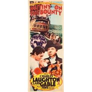  Mutiny On The Bounty Movie Poster Insert 14x36