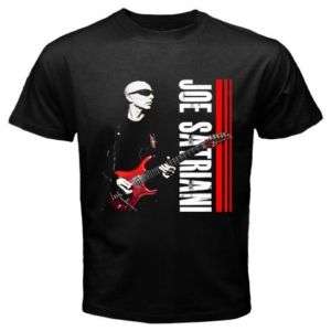 New Joe Satriani guitarist Black T shirt S,M,L,XL,2XL  