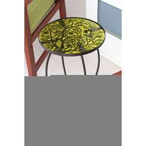  Tree of Life Round Glass Table Patio, Lawn & Garden
