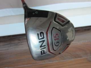 Ping G15 9° with UST ATTAS Extra stiff shaft. Excellent  