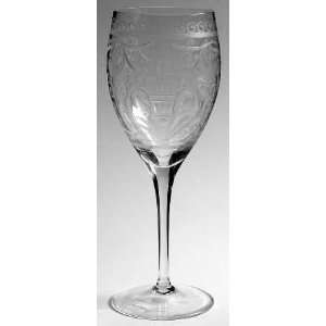  Artel Baroko Clear Water Goblet, Crystal Tableware 