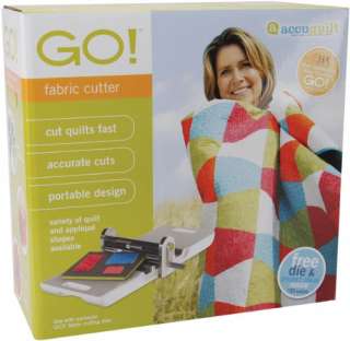 ACCUQUILT GO Fabric Quilt Die Cutter Portable Machine  
