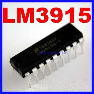 10 pcs. LM3915N LM3915 LED Bar Dot Display Driver  