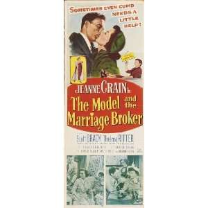  The Model and the Marriage Broker Poster Movie Insert (14 