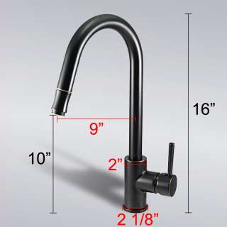 16 Pull Out Kitchen Sink Faucet Oil Rubbed Bronze New  