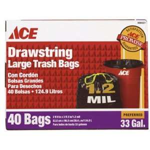  Ace Trash Bags 33 Gallon