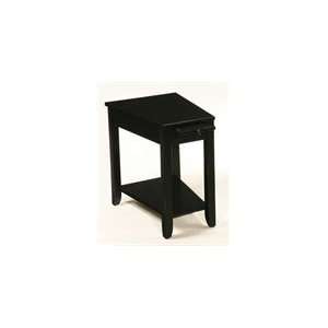 Hammary Black Chairside Table with Drawer
