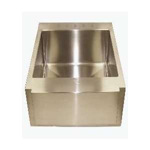    Zero Radius Apron Front Single Bowl Kitchen Sink