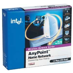  Intel AnyPoint Wireless 1.6M USB Adapter Electronics