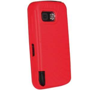   Jelly Case for Nokia XpressMusic 5800   Red Cell Phones & Accessories
