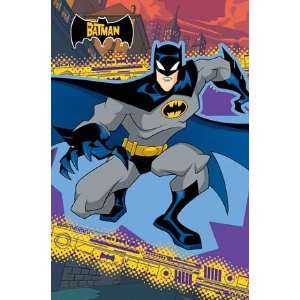 Batman (Cartoon   Crouching) TV Poster Print   24 X 36