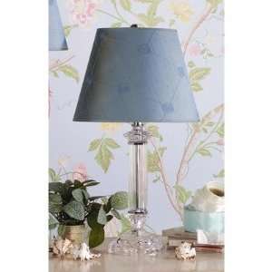  Battersby Accent Lamp in Satin Nickel Shade Type Lucille 