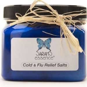 Cold & Flu Relief Bath Salts ~ 16 oz.
