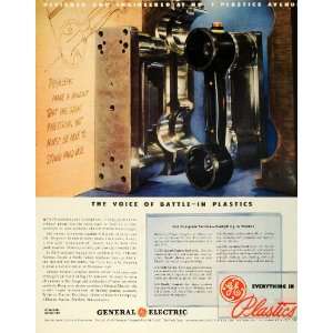  1945 Ad General Electric GE Plastics Products Phone 