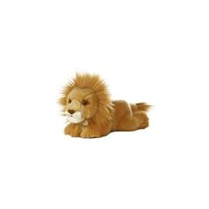  Realistic Stuffed Lion 8 Inch Plush Wild Cat By Aurora 