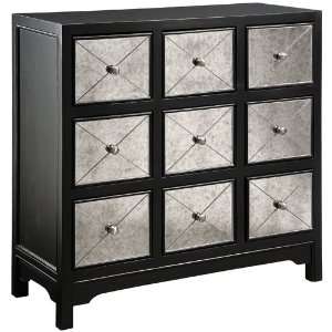  Apothecary 9 Drawer Mirror Chest
