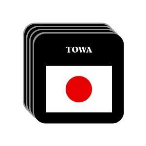  Japan   TOWA Set of 4 Mini Mousepad Coasters Everything 