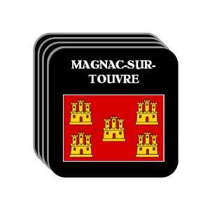 Poitou Charentes   MAGNAC SUR TOUVRE Set of 4 Mini Mousepad Coasters
