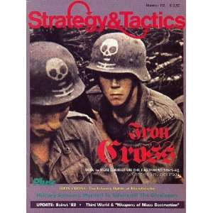 com WWW Strategy & Tactics Magazine #132, with Iron Cross Board Game 
