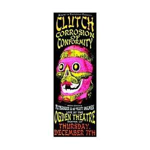  CLUTCH   Limited Edition Concert Poster   by Lindsey Kuhn 