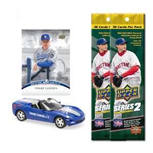  Los Angeles Dodgers 2008 MLB Chevrolet Corvette with Tommy Lasorda 