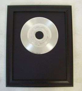 Platinum/Silver Plated Record White Gold Award Trophy Blank to Custom 