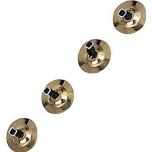  Rhythm Band Finger Cymbals, Two Pair With Straps Musical 