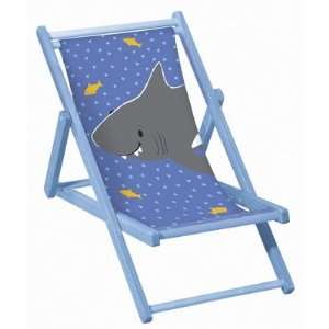    Max the Shark Kids Pool & Beach Sling Back Chair Toys & Games