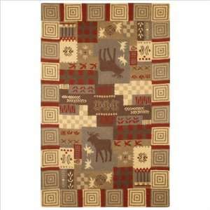  Appleton Rug Co. CT 998 Country Multi Novelty Rug Size 
