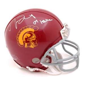  Matt Leinart USC Trojans Autographed Mini Helmet with 2004 