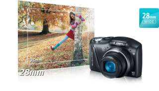 Canon PowerShot SX150 IS 14.1 MP Digital Camera   Black  