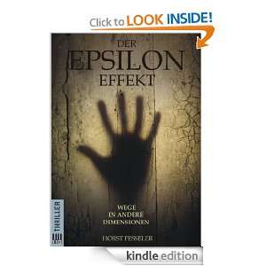 Der Epsiloneffekt (German Edition) Horst Fesseler  Kindle 