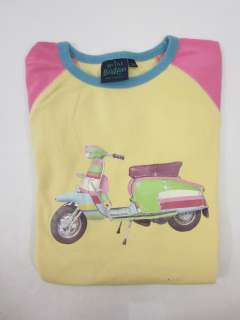 MINI BODEN Scooter Print Long Sleeve T Shirt Top 13 14Y  