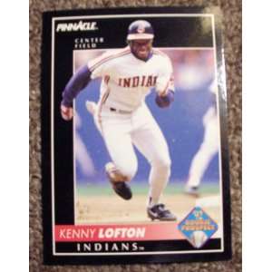 1992 Pinnacle Kenny Lofton # 582 MLB Baseball Rookie 