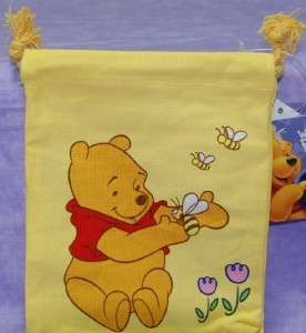 Winnie Pooh Drawstring Bag Pouch (S)~School Party Favor  