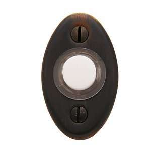    Baldwin 4852.112 Venetian Bronze Oval Bell Button