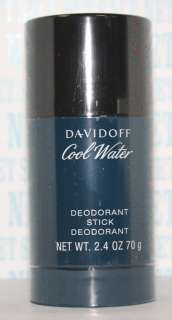 COOL WATER DAVIDOFF FOR MEN DEODORANT STICK 2.4 oz NO BOX  