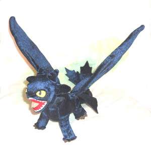   Train Your Dragon Toothless Night Fury Plush Stuffed Toy Doll  