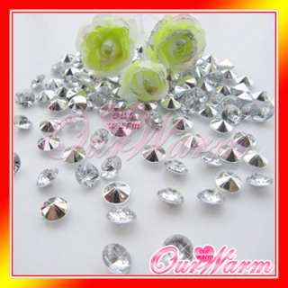 1000 Diamond Confetti 4 CT Wedding Decor Colors U Pick  