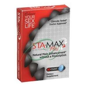  Sta Max Plus, Natural Male Enhancement, 30 Tablets Health 